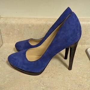 Cole Haan Real Blue Suede Shoes